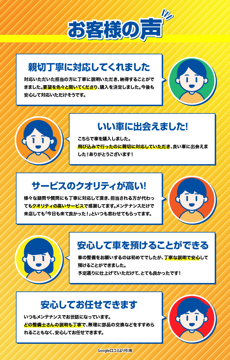 お客様の声